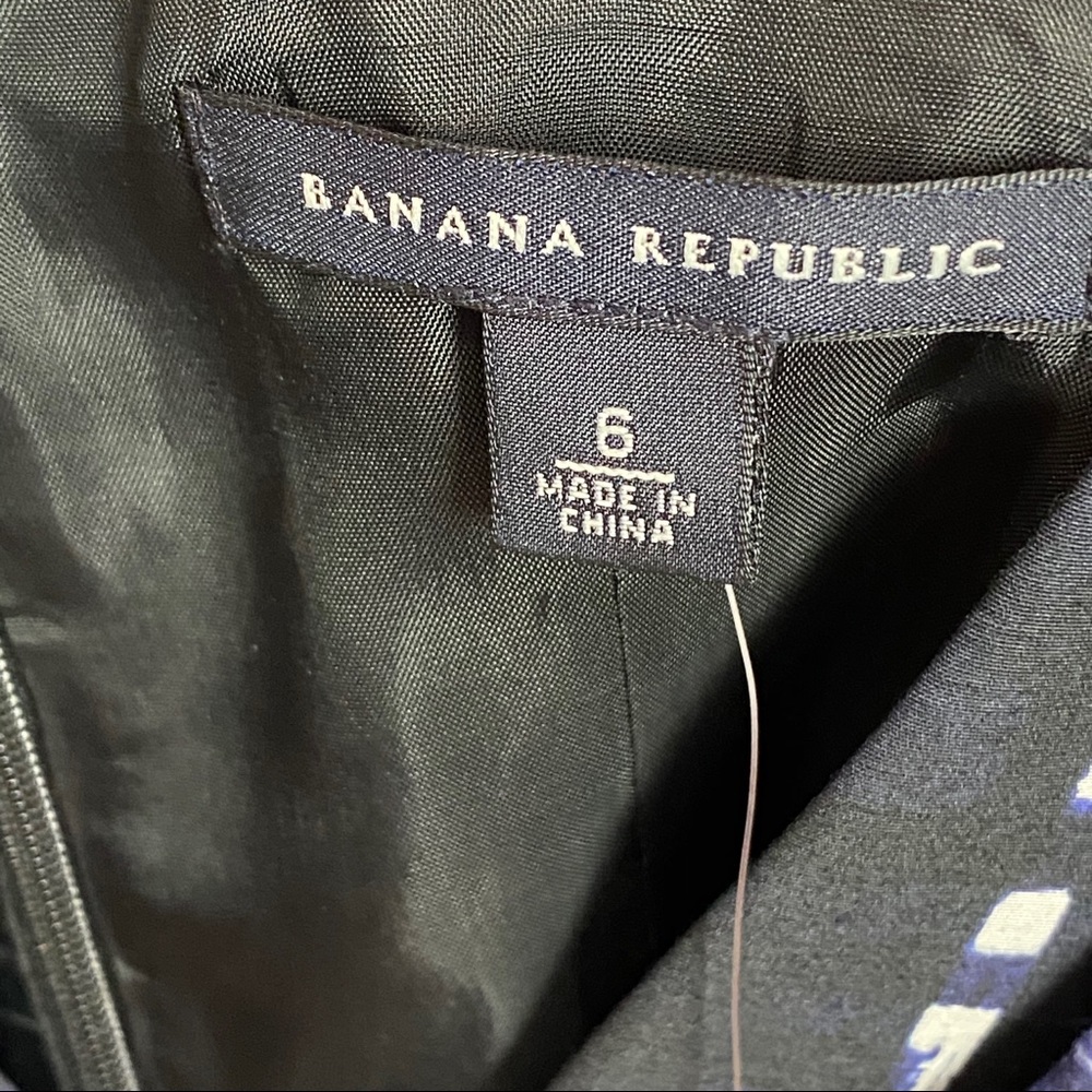 NWT - Banana Republic Dress - Plaid Sz 6 - Picture 5 of 8